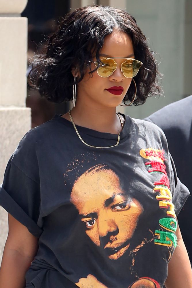 Rihanna met Dior zonnebril
